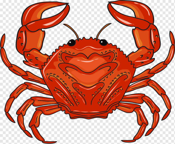 Краб векторный