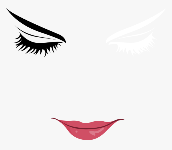 Ресницы силуэт