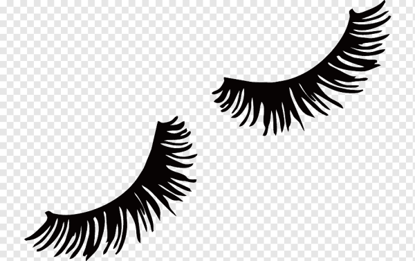 Трафарет накладных ресниц