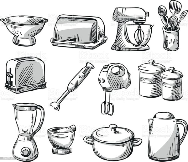 Товары для дома рисунок