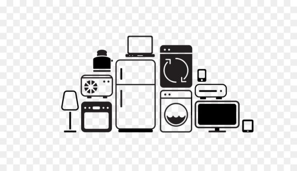 Раскраска бытовые приборы