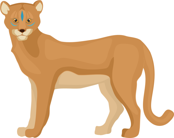 Силуэт пантеры