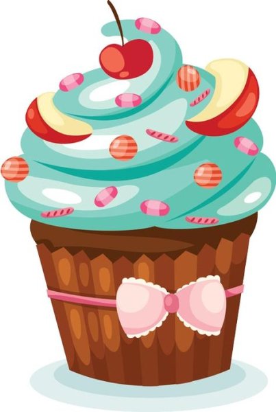 Кексики мультяшный