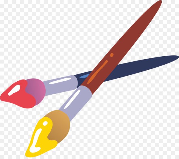 Ножницы Кисточки