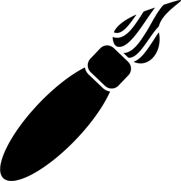 Стилизованная кисточка