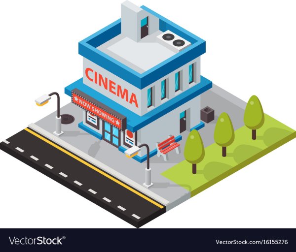 Иконка здание кинотеатра