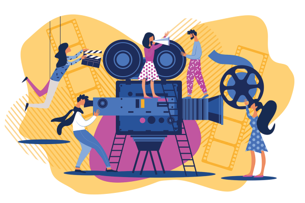 Кино иллюстрация