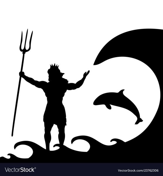 Нептун силуэт