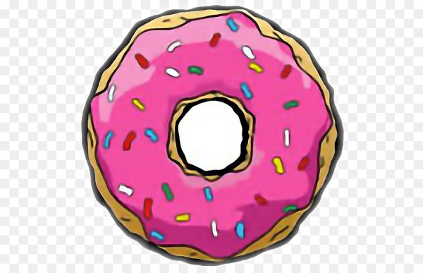 Пончики нарисованные