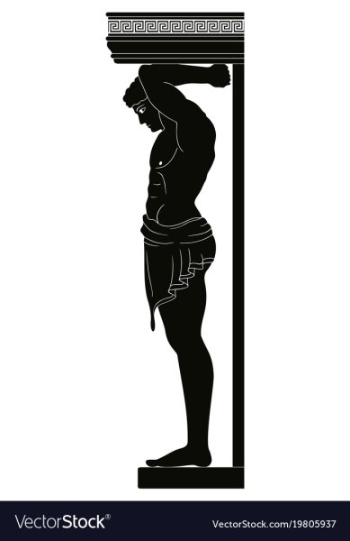 Атлант рисунок