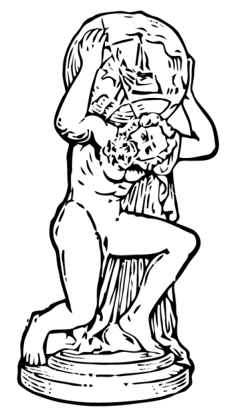 Атланты вектор