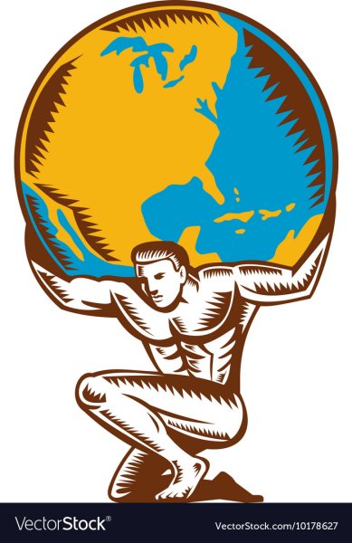 Атлант эскиз