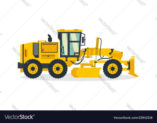 Автогрейдер вектор