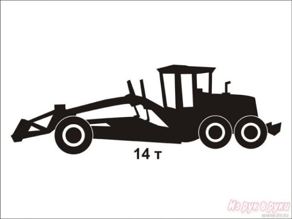 Автогрейдер контур