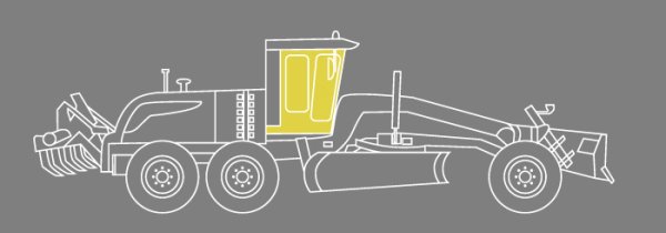 Рисунок карандашом папа водитель грейдера