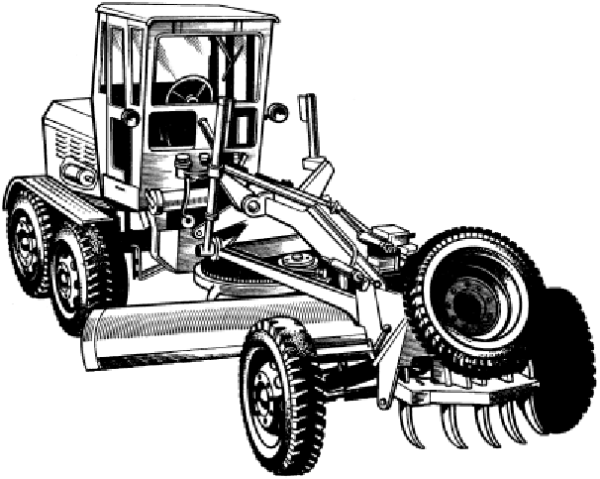 Знак бульдозер