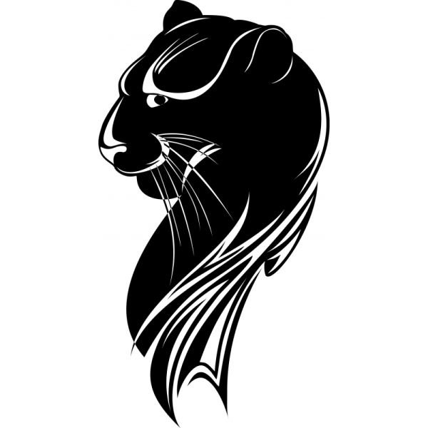 Трафарет пантеры