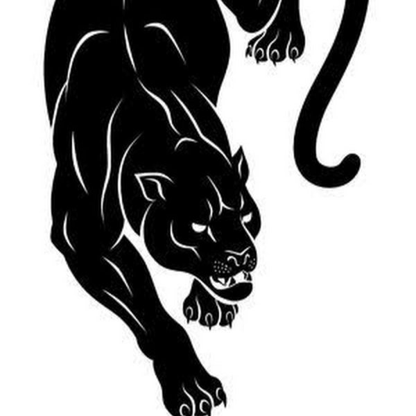 Пантера рисунок тату
