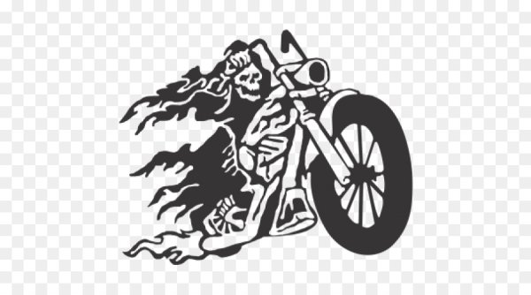 Байкерские наклейки