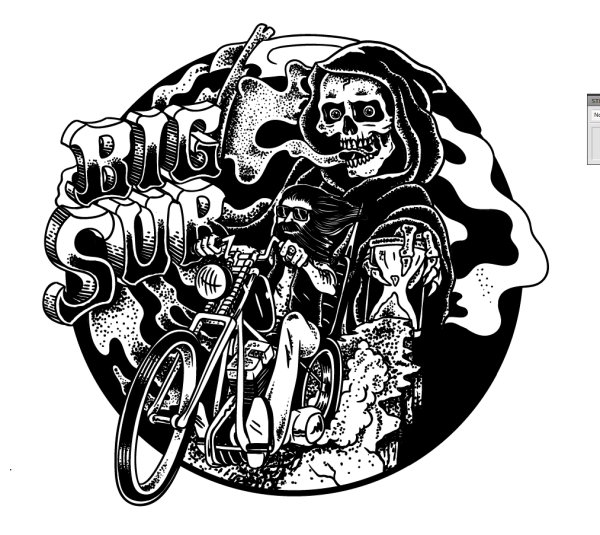 Байкерский череп