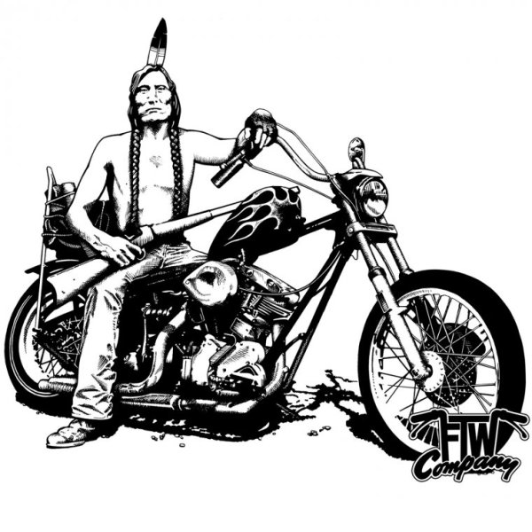 Байкер Графика