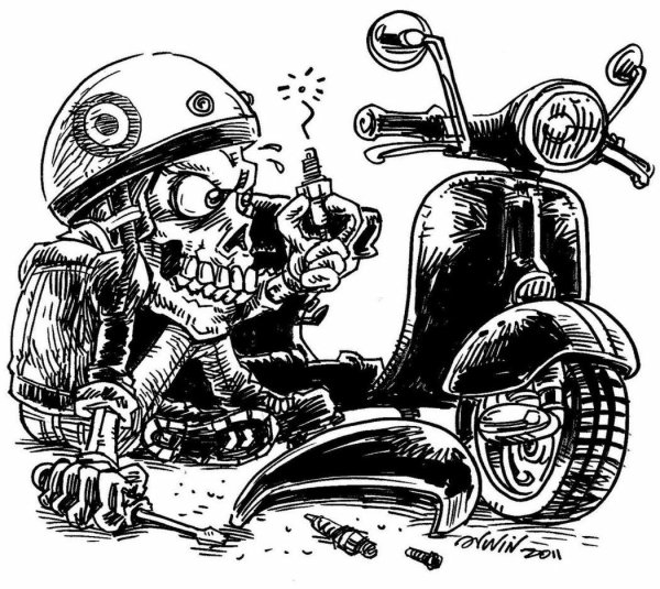 Тату для мотоциклистов эскизы