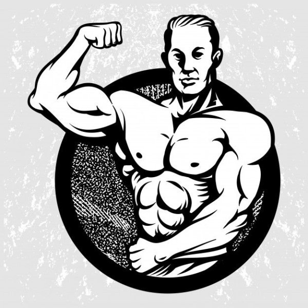 Бодибилдинг эмблема