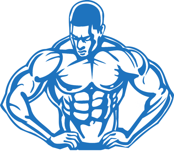 Качок силуэт