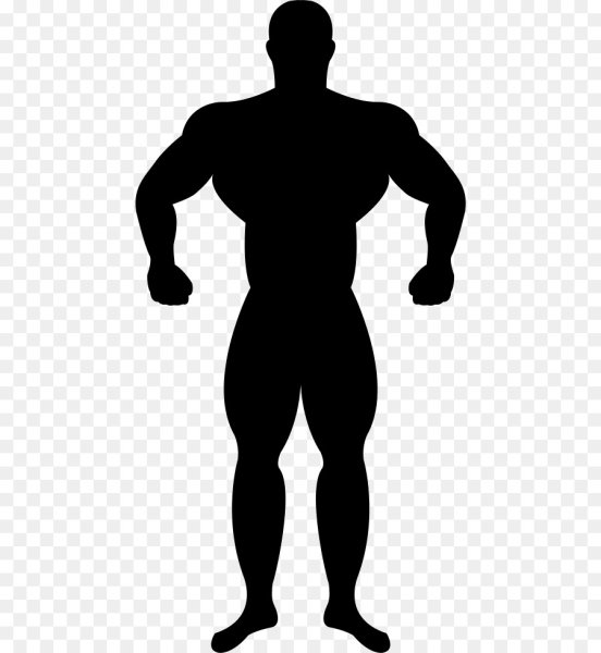 Качок силуэт