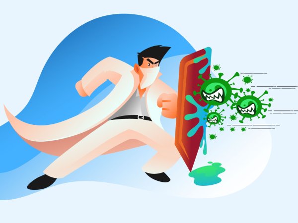 Ковид иллюстрация