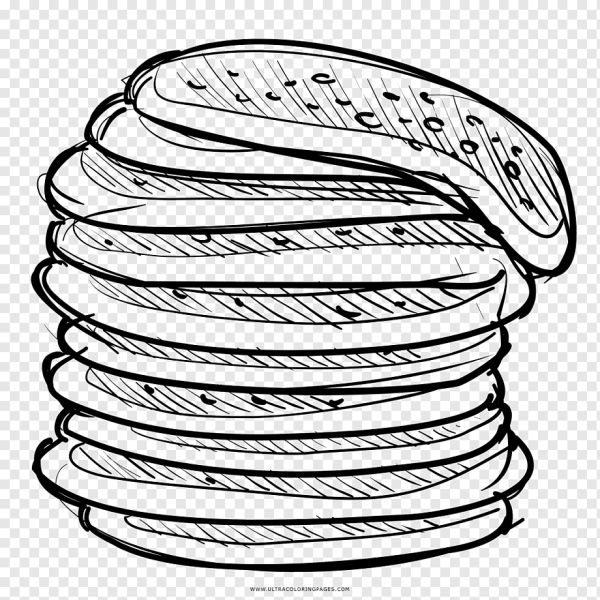 Раскраска блинчики