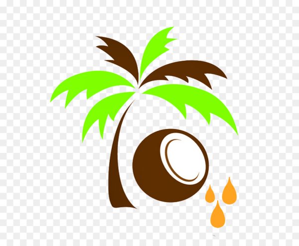 Кокос силуэт