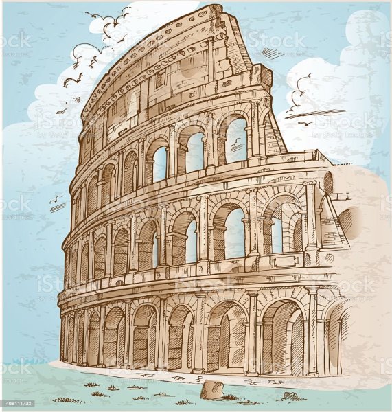 Архитектура древнего Рима скетч Колизей