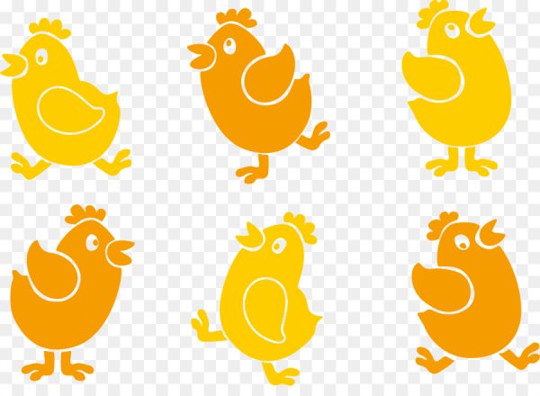 Стилизованная курица