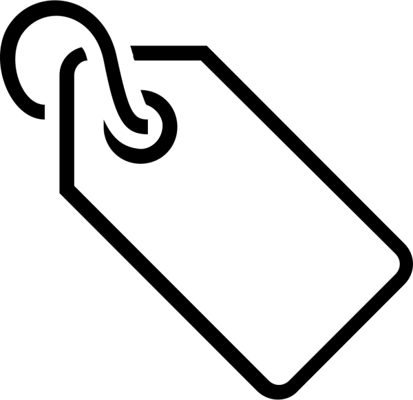 Значки на бирке