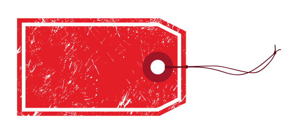 Ценник без фона