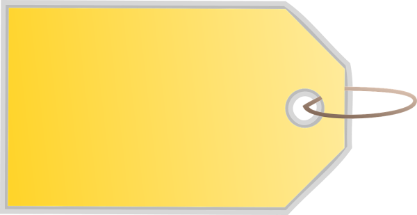 Желтый ценник