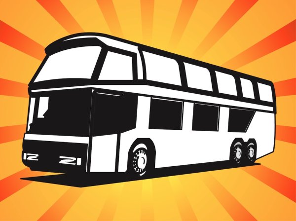 Автобус вектор