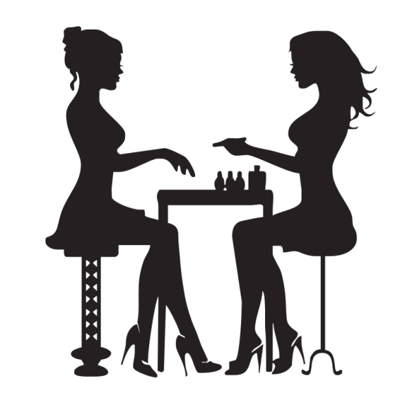 Салон красоты силуэт