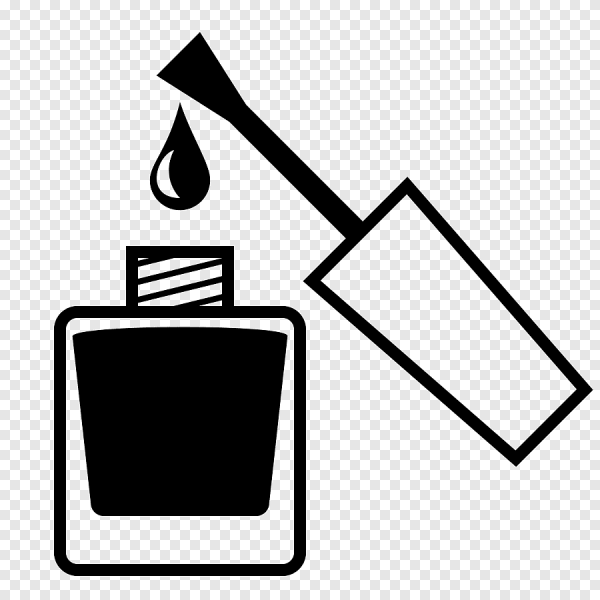 Значок лака для ногтей