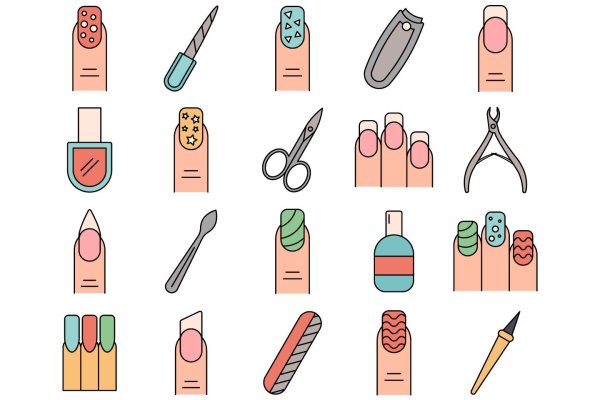 Ногти вектор