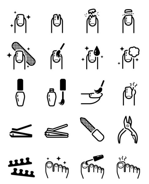 Маникюр иконка