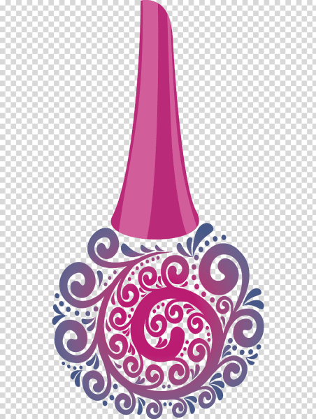 Лак для ногтей векторный