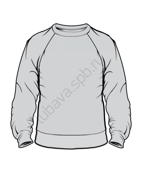 Свитшот мужской эскиз