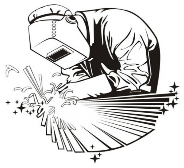 Эмблема сварщика