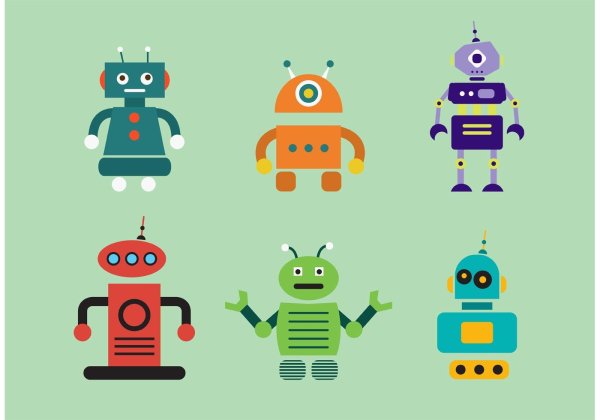 Робот Векторная Графика