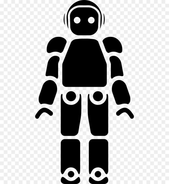 Робот силуэт