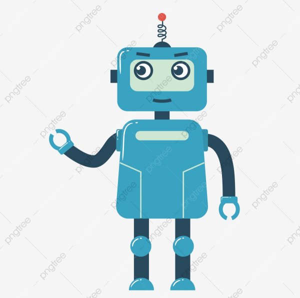 Милый робот вектор