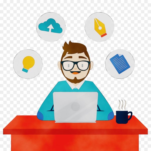 Программист мультяшный