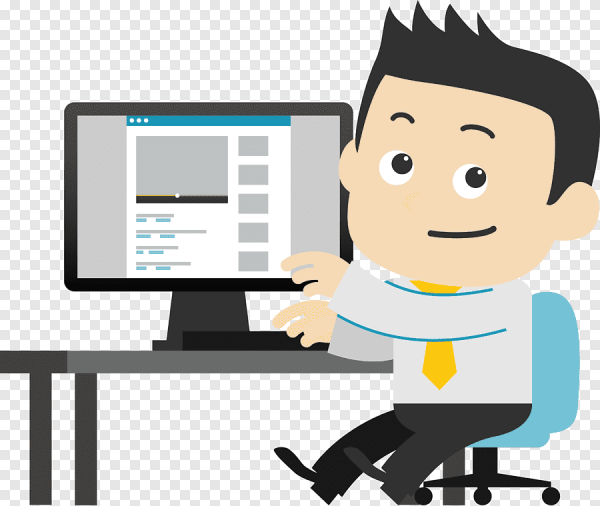 Программист мультяшный